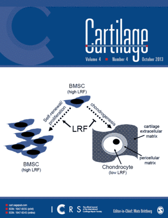 Cover Illustration of ICRS “Cartilage” October Issue